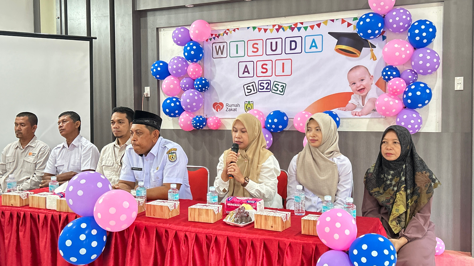 Peringati Hari Anak Nasional, Rumah Zakat dan Desa Alue Deah Tengoh Wisudakan 13 Anak ASI untuk Cegah Stunting