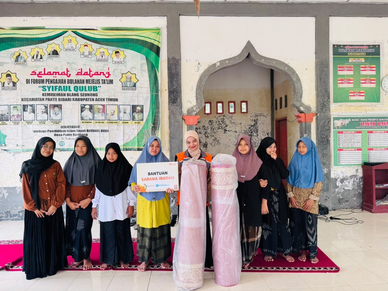 Rumah Zakat Aceh Hadir untuk Dayah Bayanul Huda, Menjaga Semangat Belajar Para Santri